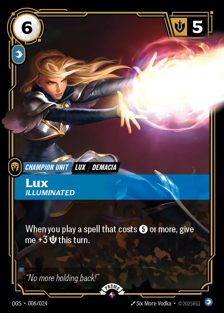 Lux, Illuminated