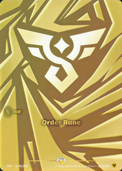 Order Rune